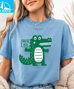Fuck ICE shirt Anti Alligator Alcatraz shirt3