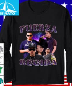 Fuerza Regida Band Regional Mexican Music Shirt1