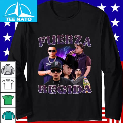 Fuerza Regida Band Regional Mexican Music Shirt - Image 2