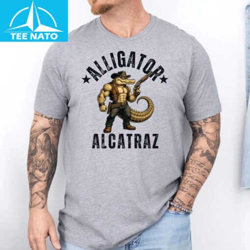 Funny Alligator Alcatraz Shirt - Image 4