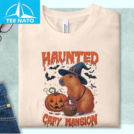 Funny Halloween Capybara Shirt for Spooky Season - Image 2