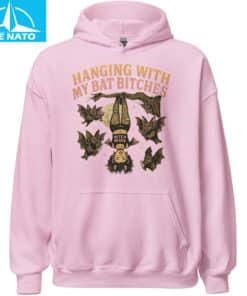 Funny Halloween Hanging With My Bat Bitches Shirt3