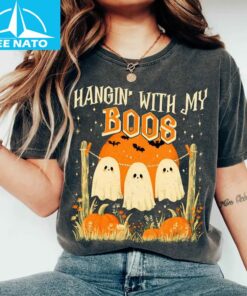 Funny Hanging Ghosts Halloween Shirt 3