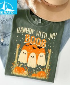 Funny Hanging Ghosts Halloween Shirt 4