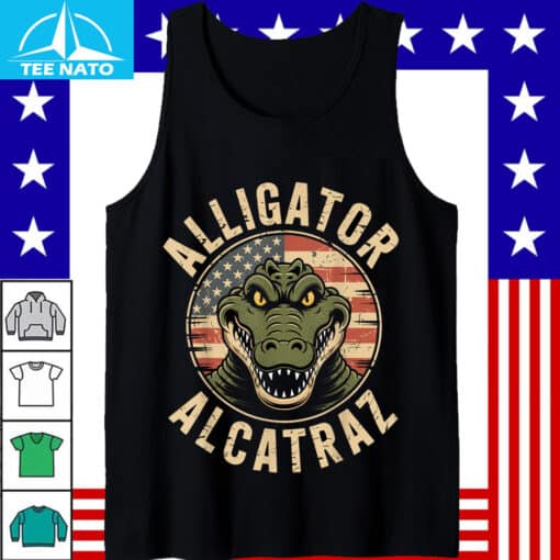 Funny Meme Alligator Alcatraz shirt - Image 5