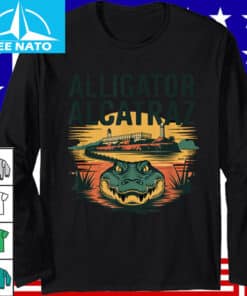 Funny Meme Florida Everglades Alligatraz Alligator Alcatraz Shirt2