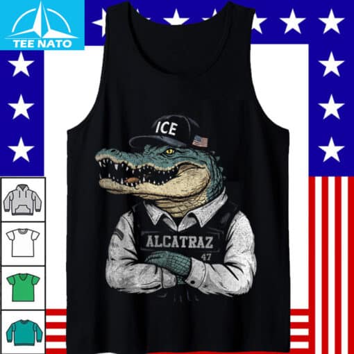 Funny Meme Florida Everglades Men Women Alligator Alcatraz Shirt - Image 5