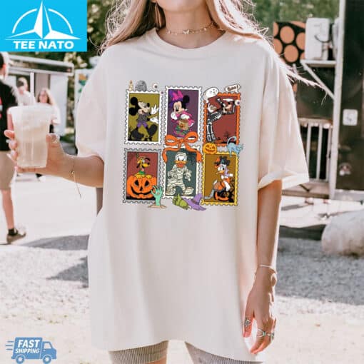 Funny Mouse and Friends Disney Halloween Shirt - Image 5