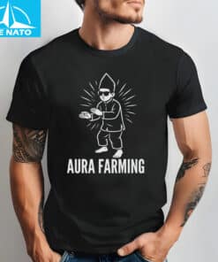 Funny Trending Meme Aura Farming Dance Shirt
