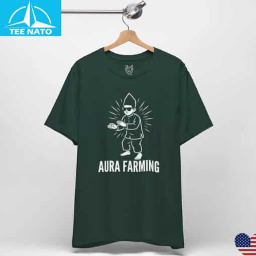 Funny Trending Meme Aura Farming Dance Shirt - Image 3