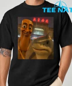 Funny tung tung tung sahur tralalero tralala selfie brainrot T Shirt 2