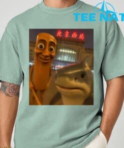 Funny tung tung tung sahur tralalero tralala selfie brainrot T Shirt 3