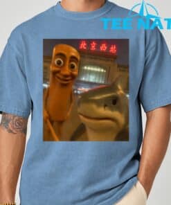 Funny tung tung tung sahur tralalero tralala selfie brainrot T Shirt 4