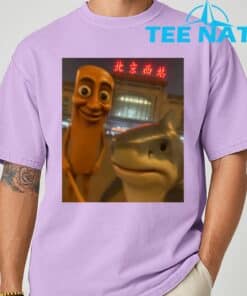 Funny tung tung tung sahur tralalero tralala selfie brainrot T Shirt 6