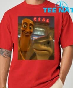 Funny tung tung tung sahur tralalero tralala selfie brainrot T Shirt 8
