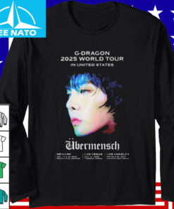 G Dragon Ubermensch Phase 3 Usa World Tour 2025 Shirt1