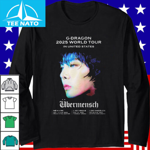 G-Dragon Ubermensch Phase 3 Usa World Tour 2025 Shirt - Image 4