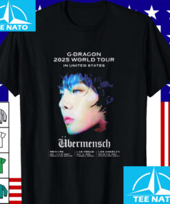 G Dragon Ubermensch Phase 3 Usa World Tour 2025 Shirt2