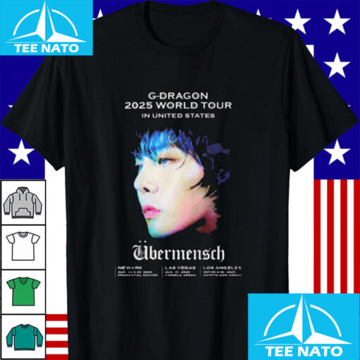 G-Dragon Ubermensch Phase 3 Usa World Tour 2025 Shirt - Image 3