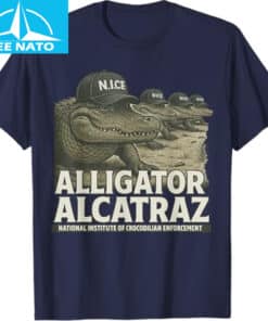 Gator Alligator Alcatraz T Shirt 3