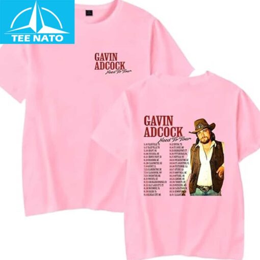 Gavin Adcock Need to Tour T-Shirt - Image 3
