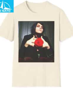 Gerard Way My Chemical Romance Rose Shirt2