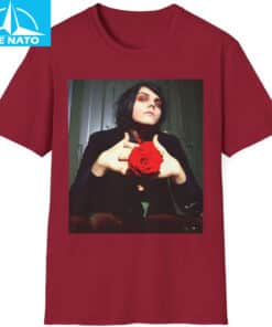 Gerard Way My Chemical Romance Rose Shirt4