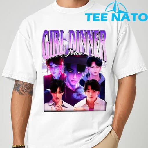 Girl Dinner Jinu Kpop Demon Hunters Villain T-Shirt