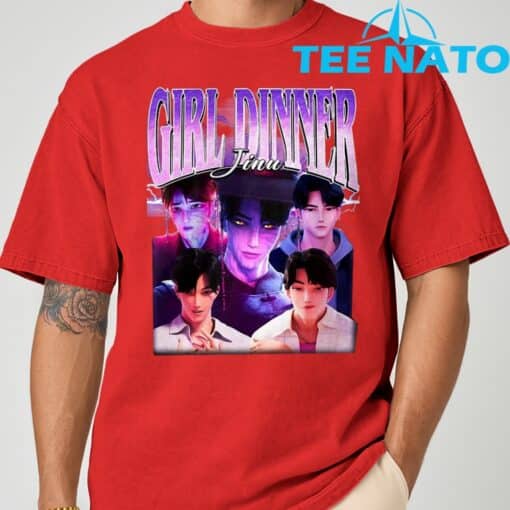 Girl Dinner Jinu Kpop Demon Hunters Villain T-Shirt - Image 8