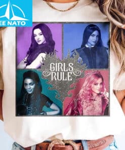 Girls Rule Descendants Mal Evie Uma Audrey Shirt1