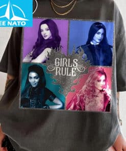 Girls Rule Descendants Mal Evie Uma Audrey Shirt2