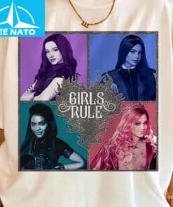 Girls Rule Descendants Mal Evie Uma Audrey Shirt3
