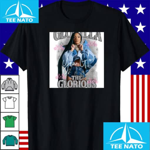 GloRilla Yeah Glo Queen of Memphis Rap Music Shirt - Image 4