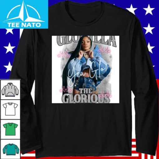 GloRilla Yeah Glo Queen of Memphis Rap Music Shirt - Image 3