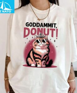 Goddammit Donut Shirt2