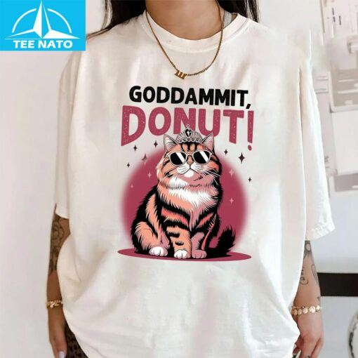 Goddammit Donut Shirt - Image 4