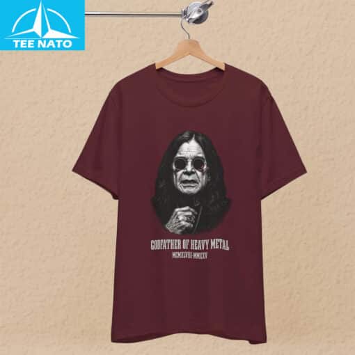 Godfather of Metal Ozzy Osbourne Portrait Shirt - Image 3