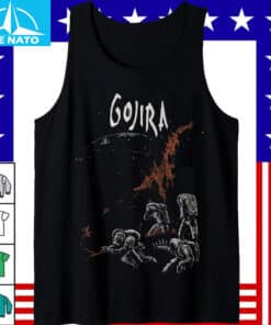 Gojira Astronaut Metal Shirt4