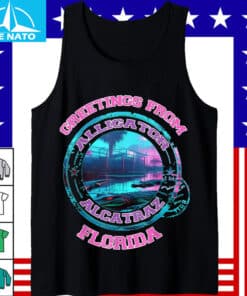 Greetings From Alligator Alcatraz Florida Wildlife Everglade Shirt3