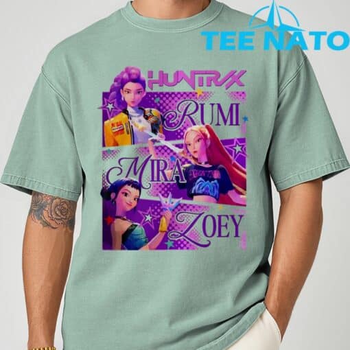 HUNTRIX Kpop Demon Hunters M4213 Shirt - Image 3