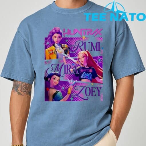 HUNTRIX Kpop Demon Hunters M4213 Shirt - Image 4