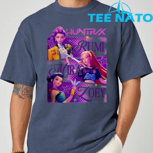 HUNTRIX Kpop Demon Hunters M4213 Shirt - Image 5