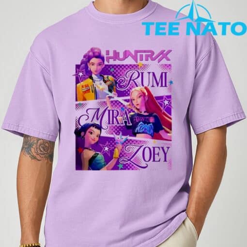 HUNTRIX Kpop Demon Hunters M4213 Shirt - Image 6