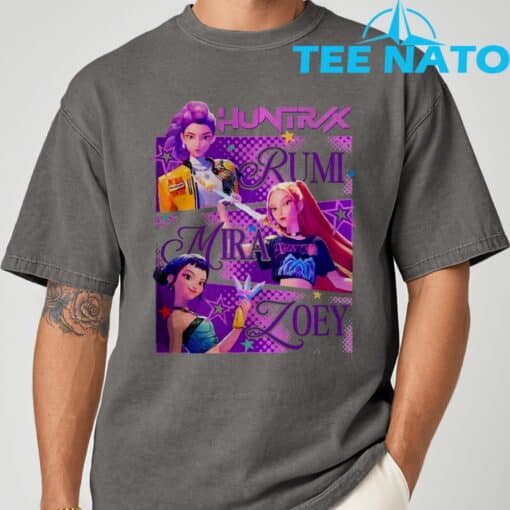 HUNTRIX Kpop Demon Hunters M4213 Shirt - Image 7