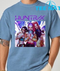 HUNTRIX Zoey Rumi Mira Kpop Demon Hunters Fanart T Shirt 4
