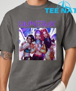 HUNTRIX Zoey Rumi Mira Kpop Demon Hunters Fanart T Shirt 7