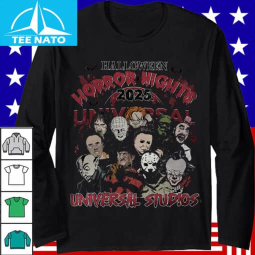 Halloween Horror Nights Universal Studios 2025 Shirt - Image 4