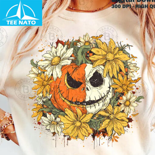 Halloween Nightmare Foloral Shirt - Image 3