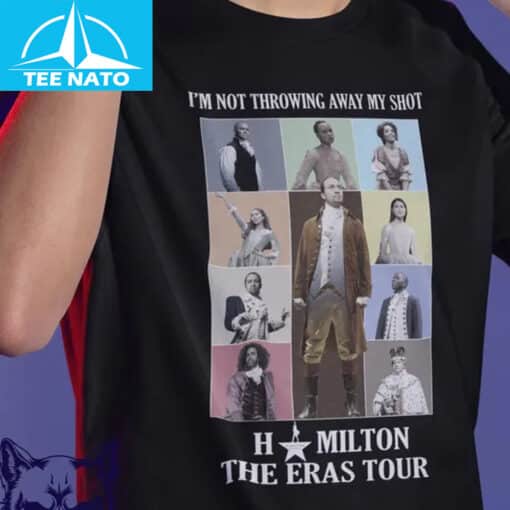 Hamilton Eras Tour Shirt being worn