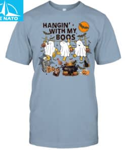 Hangin With My Boos Halloween Ghosts Shirt2